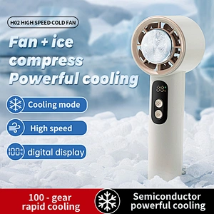 2025 Newest Handy USB Mini Fan High Speed Rechargeable Portable Cooling Desk Silent Small Pocket Handheld Fan