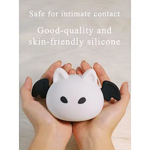 Small Cute Bat Anime Smart Rechargeable Pat Touch Night Light Kids Living Room Home Decor Portable USB Night Light