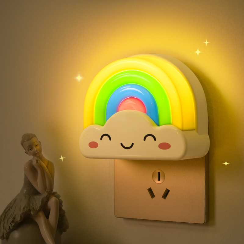 Remote Smart Voice Phone Control Night Light Colorful USB Night Bed Lamp Night Lights for Kids Bedroom Home Decor