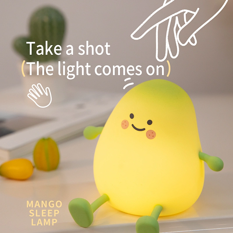 Cute Night Light Mango Night Light  for Kids LED Lamp Bedroom New Light