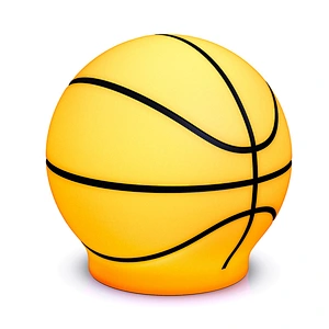 Led Night Light Bedside Table Lamp for Baby Kids Basketball Shape Night Light