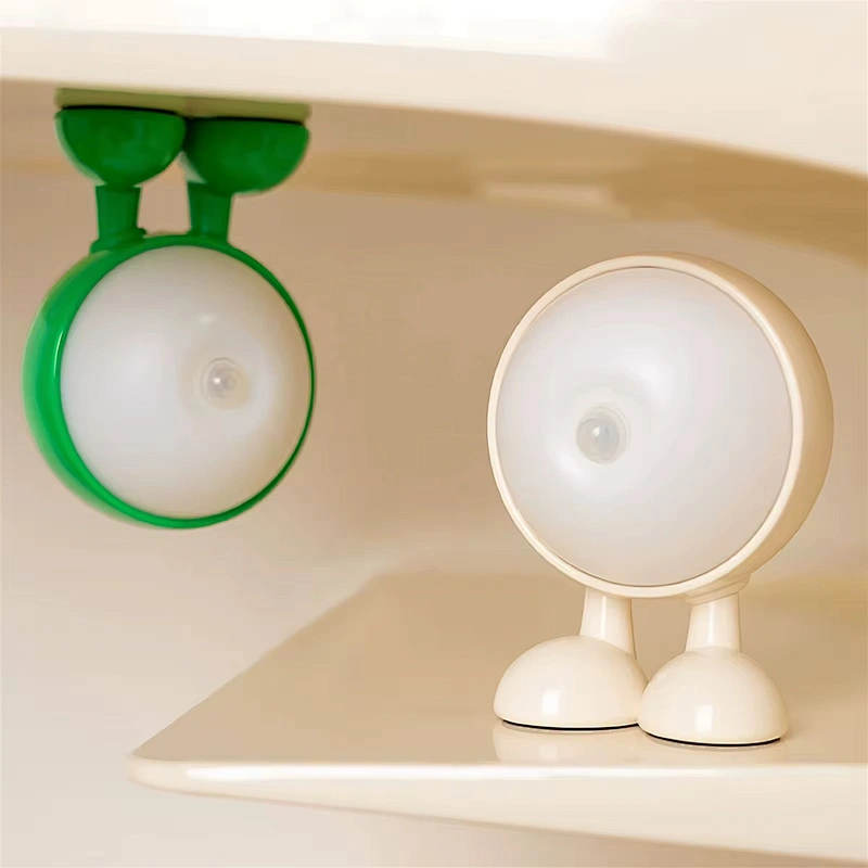 ICARER FAMILY Modern Mini LED Night Light Big Eyes Table Lamps for Bedroom With Different Colors Night Light