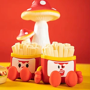 Unique Desk Light Creative Gift Table Lamp Anime Chip Kids Children Rechargeable Night Light for Bedroom Decoration