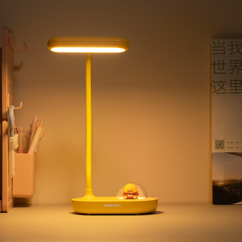 ICARER FAMILY Animals Night Light Cheap Price with Usb Rechargeable Night Light Desk Dormitory Reading Eye protection Lamp