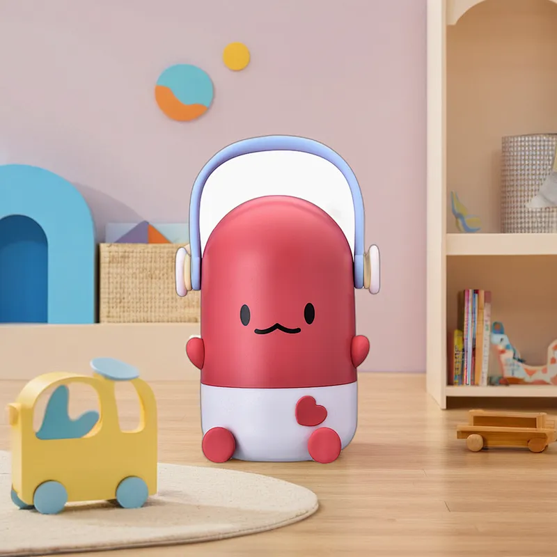 ICARER FAMILY Kids Night Light USB Rechargeable Cartoon Lamp Night Light for Kinds Room Bedroom Night Light for Children