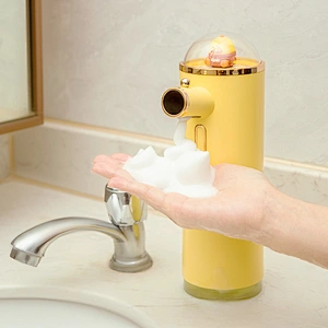 ICARER FAMILY Automatic Soap Dispenser 1200mah Hand Wash Dispenser Cute Cartoon Character for House Hotalautomatic Hand Wash