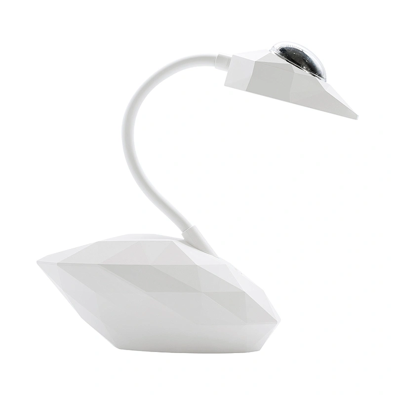 Swan Shape RGB USB Rechargeable Night Light Cordless Bedroom Living Room Table Lamp for Study Desk