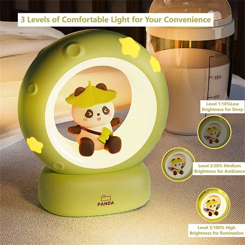 Children Night Light USB Powered Decorative LED Lamp for Bedroom and Gifts