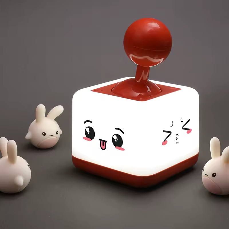 Creative Rocker Decompression Fun Light Switch Control Ambient Unique Gift Children Table Lighting USB Desk Night Light