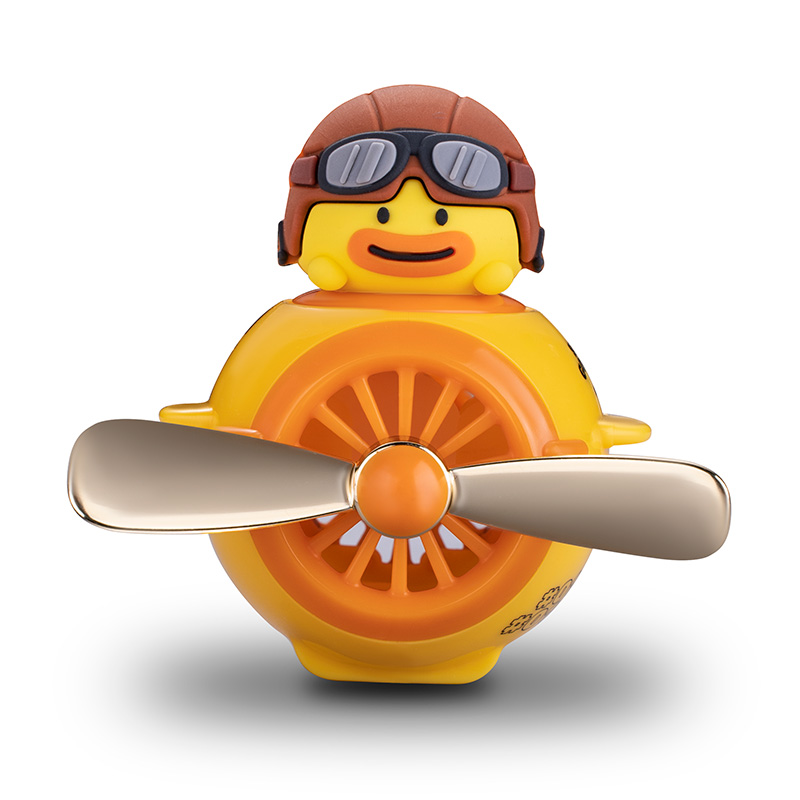 Freshener Duck Pilot Rotating Propeller Car Air Outlet Fragrance Diffuser Perfume for Auto Interior Car Accessories