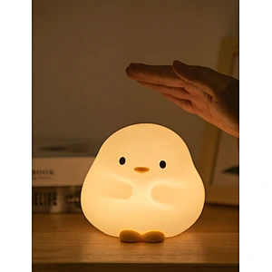 Cute Portable Bed Lamp Dodo Duck Night Light Rechargeable Sleeping Soft Pat Christmas Led Smart Night Light for Kids