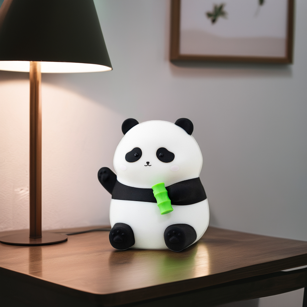 Panda Night Light Mini Lamp for Kids Sleeping Good Gift Night Lamp for Bedroom