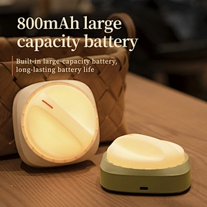 Wall Amount Cordless Portable USB Led Rechargeable Smart Night Light for Wardrobe Modern Small Home Led