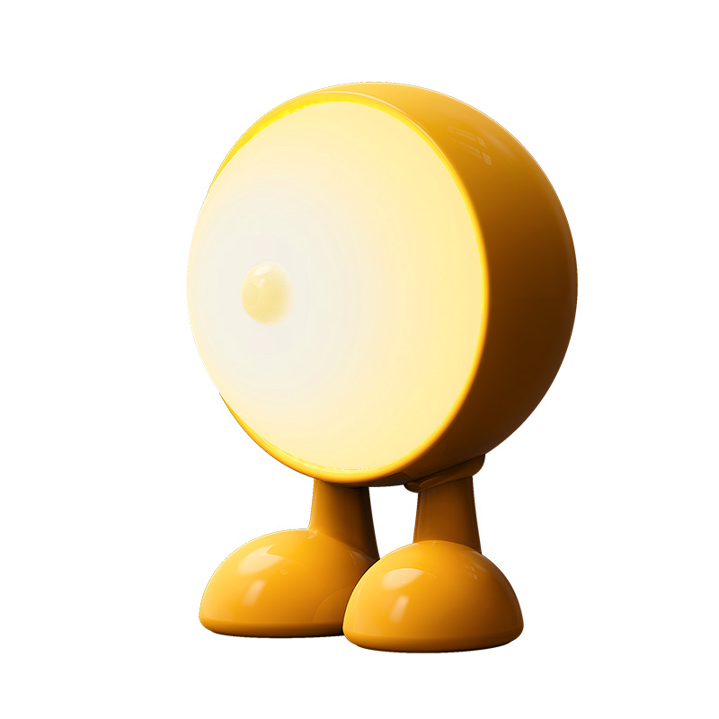 Mini LED Night Light for Kids Rechargeable USB with Sensor Control Warm Color Duck Design for Home Bedroom Use