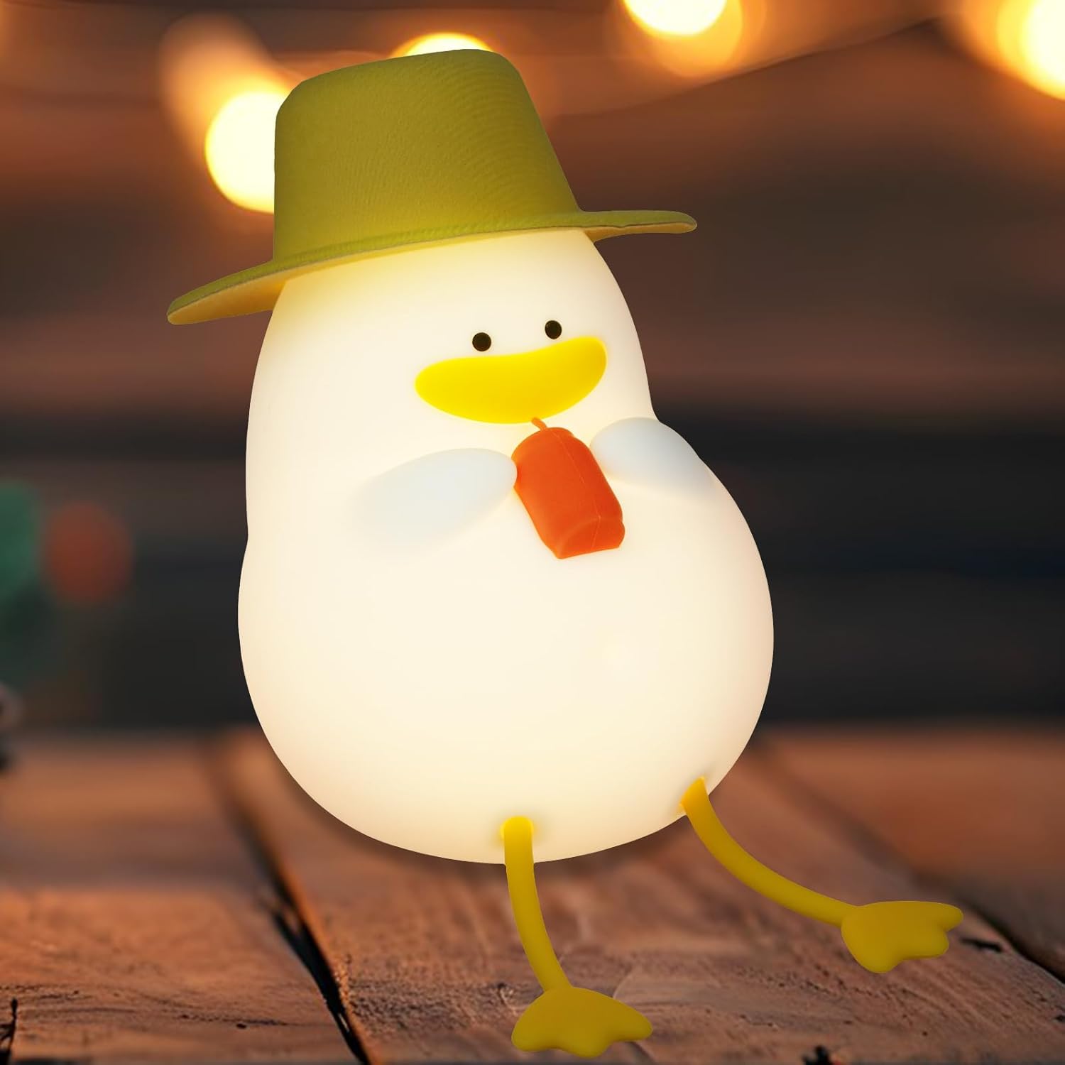 Adorable Fun Duck Night Lamp Playful  Calming Light for Children Night Light
