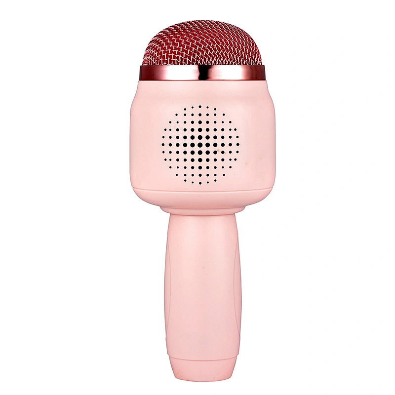 ICARER FAMILY Cute Mini Music Microphone Rechargeable Karaoke Portable Wireless Speaker