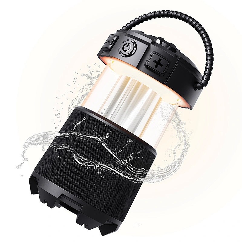 ICARER FAMILY Modern LED Night Light Lamp for Outdoor Camping USB Rechargeable ABS Nightstand Lamp