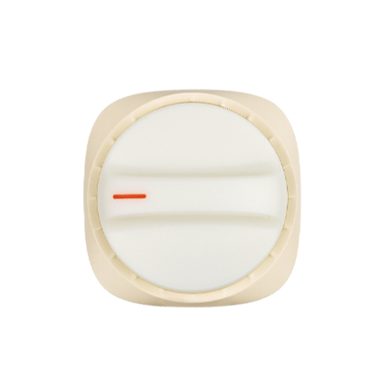 Modern Portable ABS Wall Mount Night Light with Rotary Switch Mini LED for Baby Nursery Round Knob Design