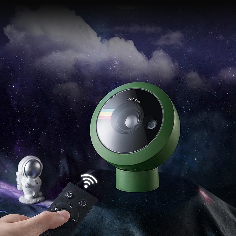 Remote Control Rotate Star Projector Night Light for Kids Starry Bedroom Atmosphere Table Lamp Bed Lamp Light for Decor