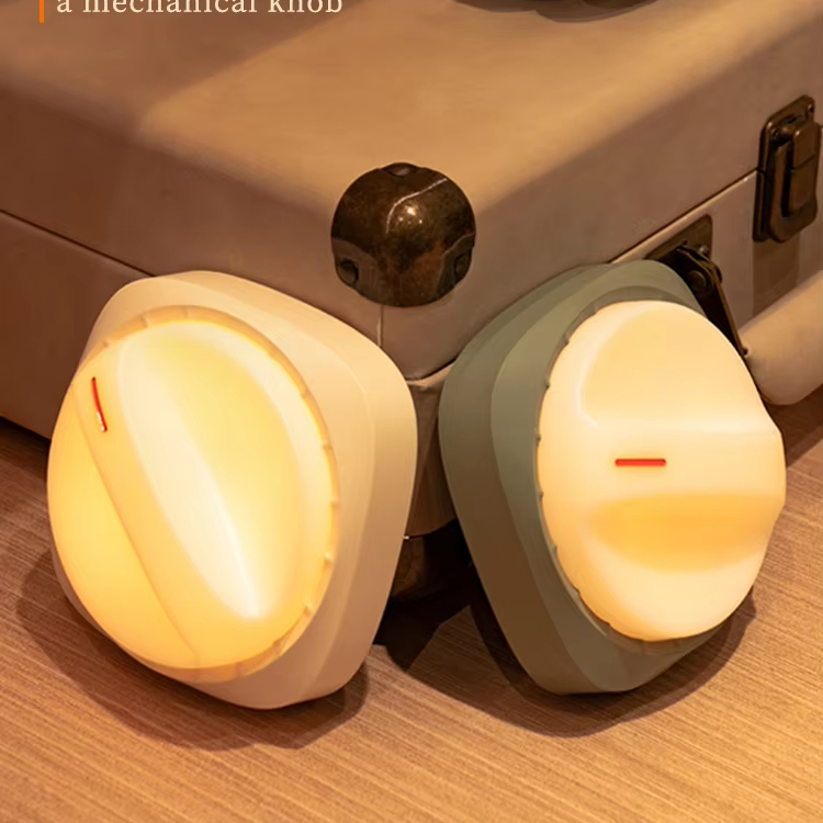 Knob Switch Design Modern Indoor Night Light Wall Mount Home Decor Cordless Led Wall Stair Closet Light