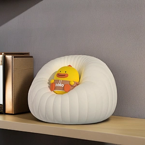 ICARER FAMILY Christmas and Halloween Night Lamp Rechargeable Patting Light Children Nightlight Kid Bedroom Decor Gifts