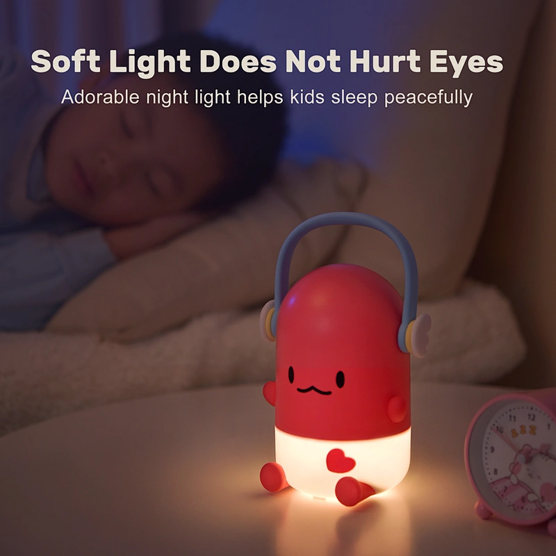 ICARER FAMILY Night Light 3D LED Table Lamp Home Decor Planet Moon Table Lamp for Birthday Party Christmas