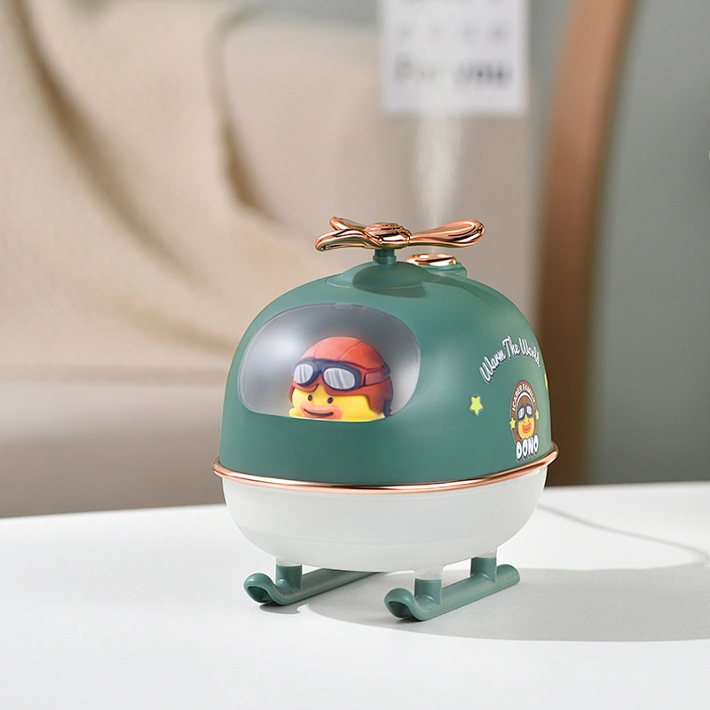 ICARER Family Portable Humidifier Cute Aircraft Shape with Battery Charging Type for Humidifier Lovers
