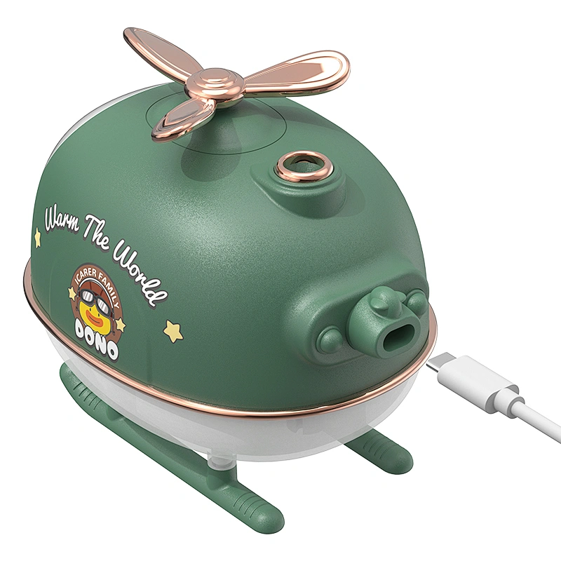 ICARER Family Portable Humidifier Cute Aircraft Shape with Battery Charging Type for Humidifier Lovers