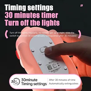 Cute Pig Silicone Animal Tap Dimmable Rechargeable USB Led Battery Cartoon Kids Children Baby Smart Night Light for Bedroom
