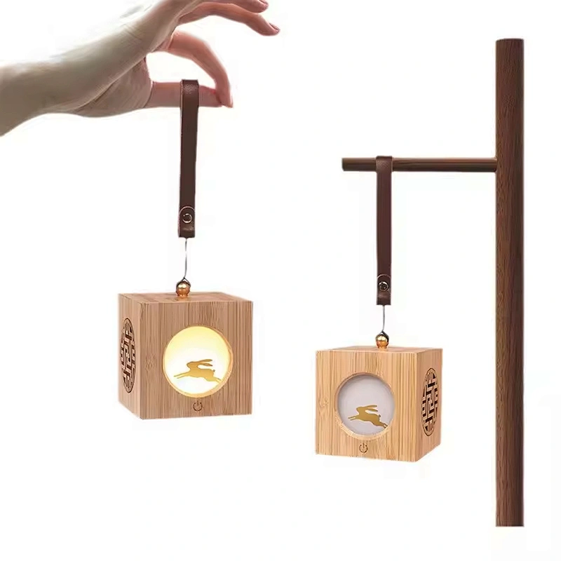 Unique Switch Led Rechargeable Battery Portable Wall Plug Hanging Kids Night Light Projector Lamp for Festival Decoration