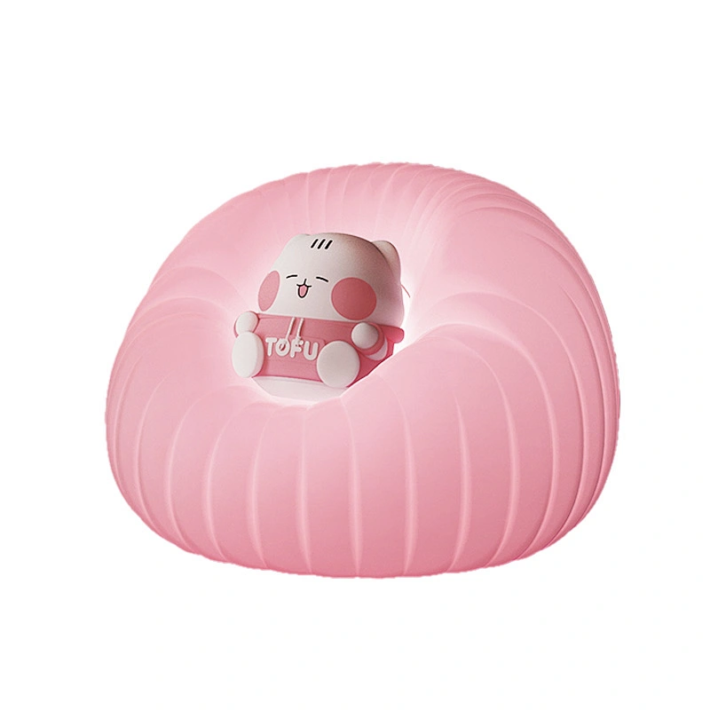 ICARER Touch Cartoon Bedroom Atmosphere Light Decor Table Lamp Cute Sofa Silicone Pat Night Light