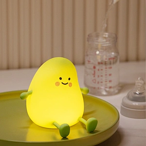 New Small Qingaeng with Sleeping Night Light USB Charging Children's Soft Light Timing Patting Atmosphere Light Cartoon Gift