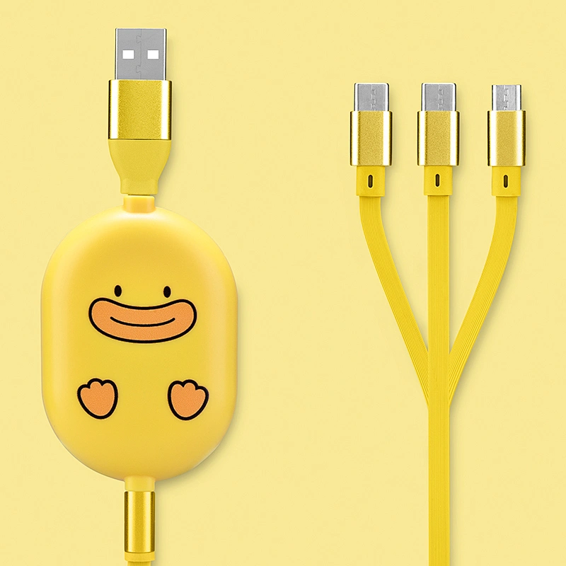 ICARER FAMILY Hot Selling Multifunctional  Fast Chargig Data Line 1m USB Data Cable for Type-C