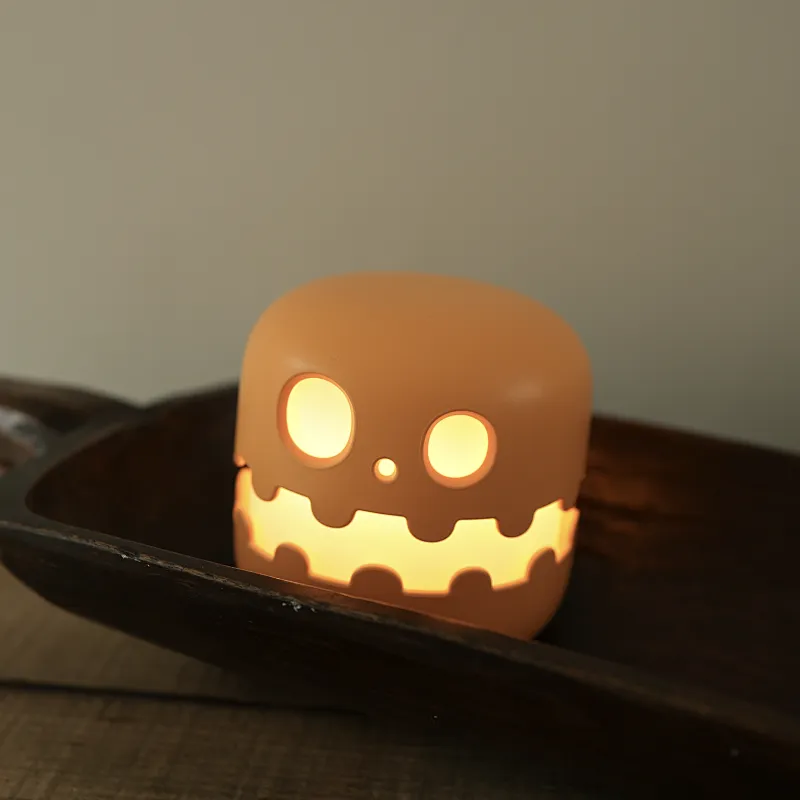 ICARER FAMILY Smart Night Light Led Holiday Decoration Light Halloween Pumpkin Lantern Night Light for Holiday Gift for Kids