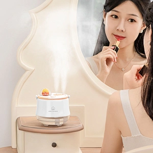 ICARER FAMILY 300ML Portable Air Cool Mist Humidifier Electric Office Smart Humidifier Cute Rechargeable Humidifiers