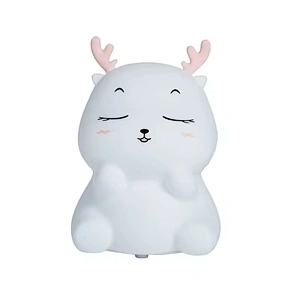 Cute Cartoon Silicone Animal Deer Tap Dimmable Rechargeable USB Led Battery Kids Children Baby Smart Night Light