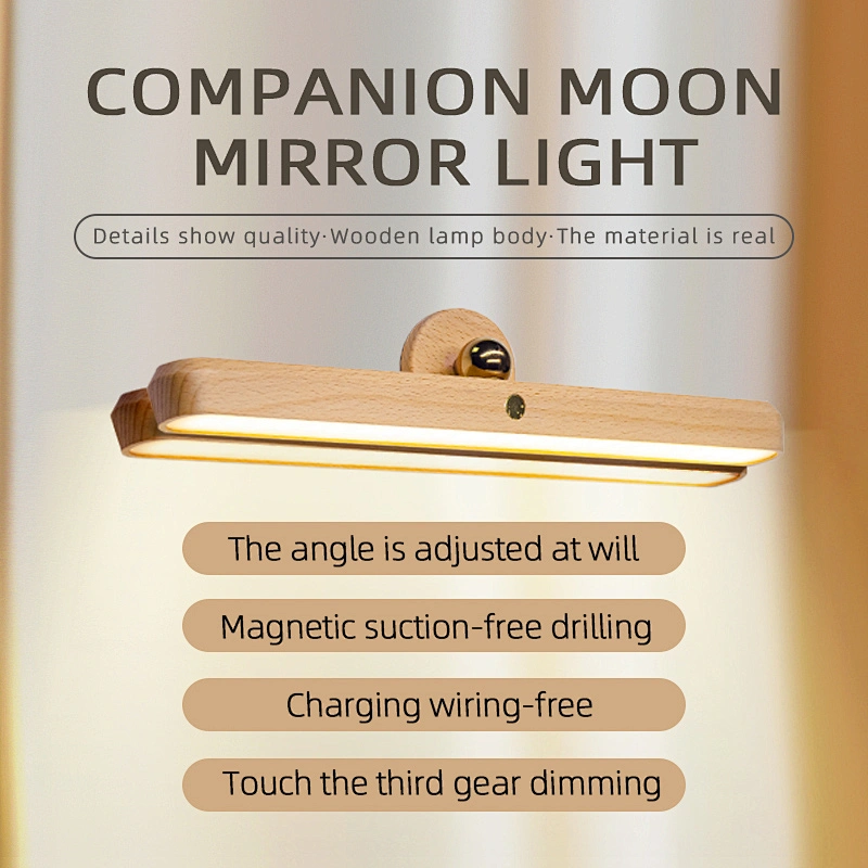 ICARER FAMILY  Smart Light  Makeup Mirror Front Light Hanging Desk Lamp