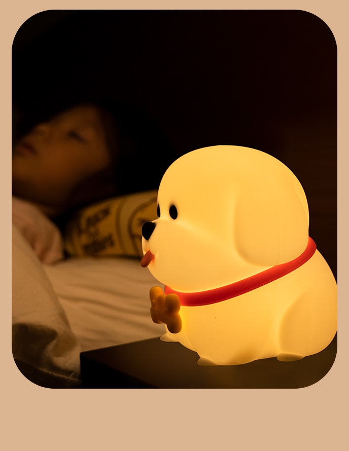 New Year Gift Colorful RGB Cute Children's Toys Custom Touch Baby Kids Sleep Soft Night Light for Bedroom