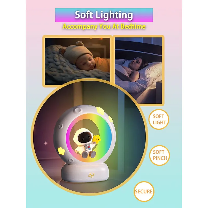 Creative Star Moon Night Light Touch Light USB Rechargeable LED Lamp for Cozy Bedrooms
