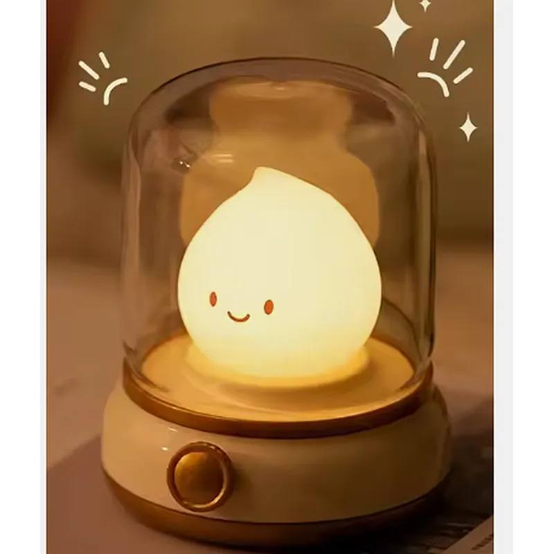 ICARER FAMILY Customized Kids Gift Adjustable Color Changing Led Sensor Touch Control Bedroom Night Light Modern Night Lamp