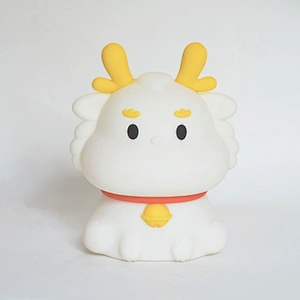 Voice Control Cute Dragon Colorful Bedside Kids Gift Bedside Home Room Decoration Children Pat Animal Night Light for Baby