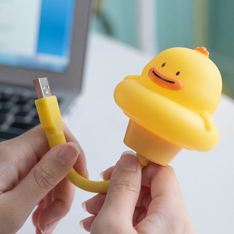ICARER FAMILY  Latest  Portable Voice-activated Light Cute Night Light for Kids Night Light for Children