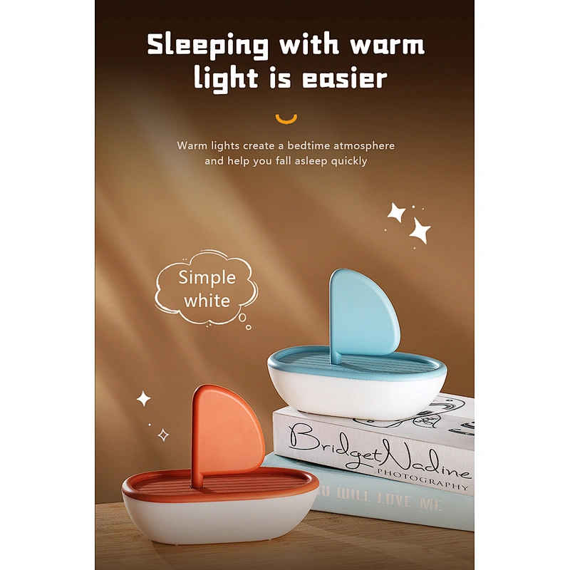 Yacht Design Best Gift Home Decor Table Lamp USB Led Rechargeable Color Changeable Smart Night Light for Home Decor