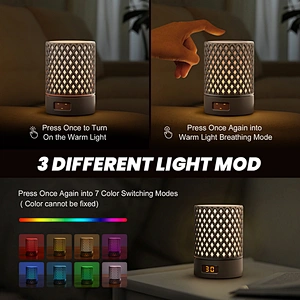 LED Light Reading Mini Home Desk Light USB Charging Battery Night Light