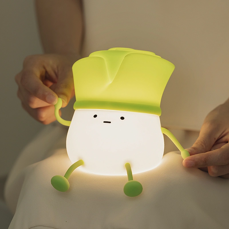 Wholesale Mini Table Lamp Head Movable Children Small Gift Night Light Mobile Phone Holder Cute Christmas Touch Lights with Legs