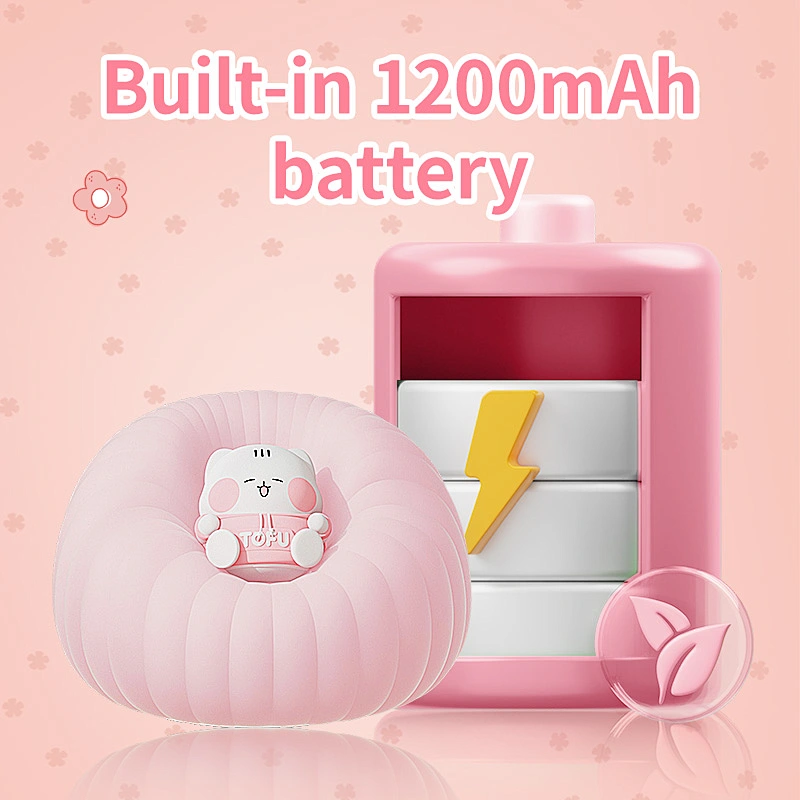 ICARER Touch Cartoon Bedroom Atmosphere Light Decor Table Lamp Cute Sofa Silicone Pat Night Light