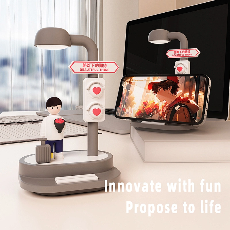 Modern Design 3D Table Lamp for Desk Bed Room Light Led Plug Home Decoration Table Night Light for Kids Children
