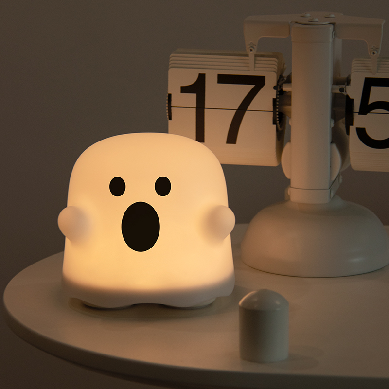 Halloween Ghost Home Decoration Table Lamps Mini Rechargeable Kids Children Room Light Small Led Night Lighting