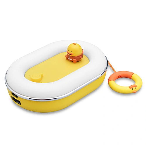 ICARER Family New Arrival Mini Cute Hand Warm With LED Light Design 8000mAh Power Bank