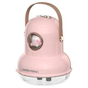ICARER FAMILY Portable Air Humidifier 300ML Water Tank Soft Cute Portable Air Humidifier